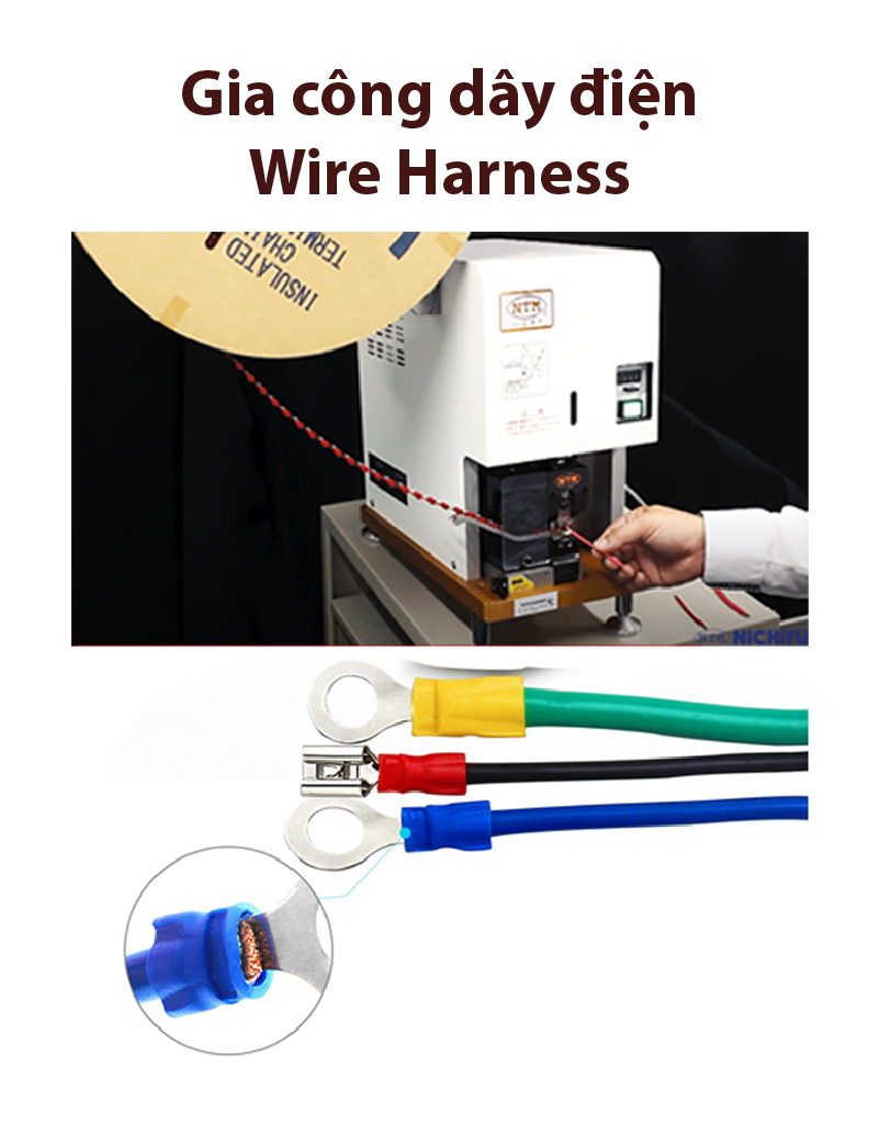 gia công dây điện wire harness bộ dây điện cho tủ lạnh, tủ đông, tủ máy, cảm biến sensor đầu dò tủ lạnh hãng samsung, toshiba, aqua, hitachi, sanyo, sharp, lg electronic, panasonic, electronlux, casper, beko, funiki