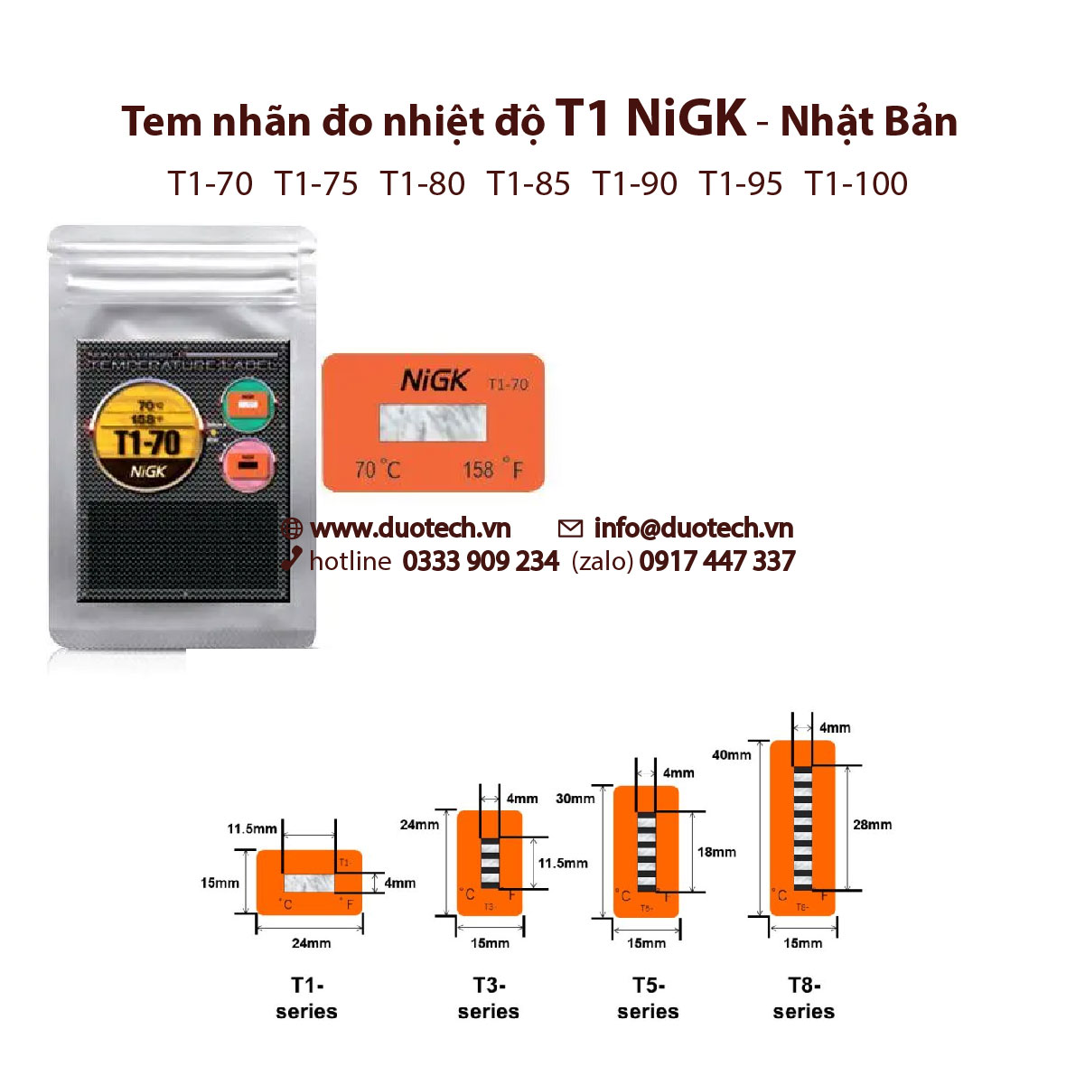 t1 nigk the bao mieng giay dan nhan tem do canh bao giam sat nhiet do cao nigk t1 ma hang t1-70 t1-75 t1-80 t1-85 t1-90 t1-95 t1-100