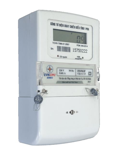 Công tơ điện tử 1 pha DT01P60-RF (CPC EMEC)
