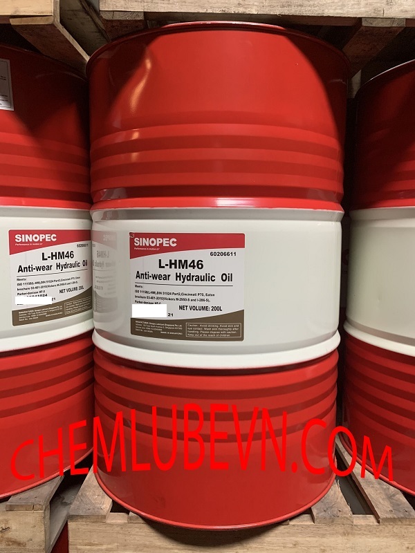 Dầu thủy lực chống mài mòn L-HM ISO VG 32, 46, 68, 100