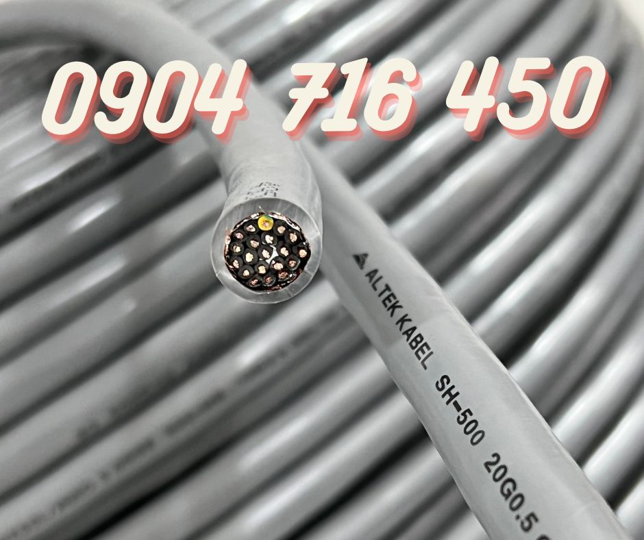 Cáp điều khiển 20 lõi Altek Kabel chống nhiễu