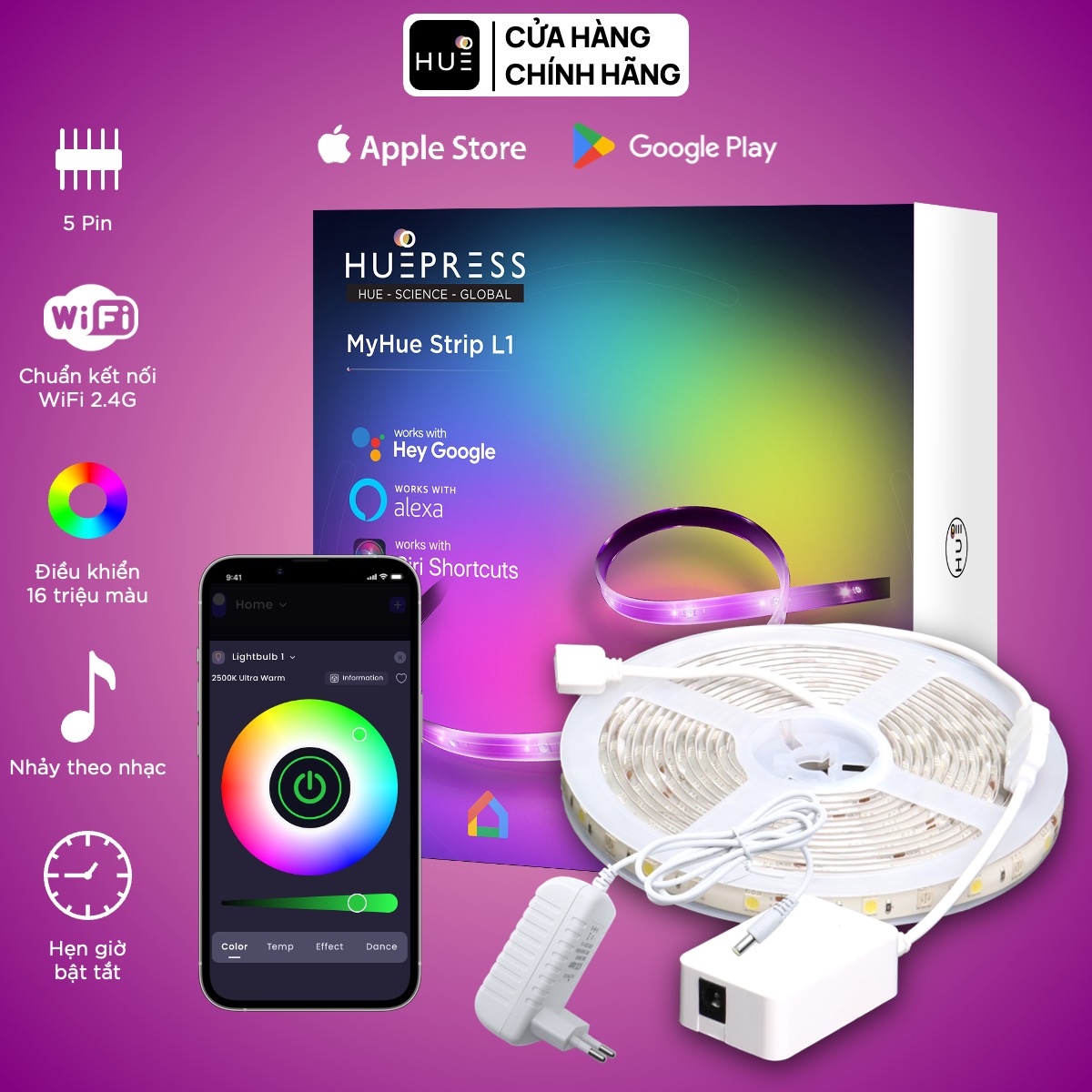 Công ty cổ phần ánh sáng số Huepress