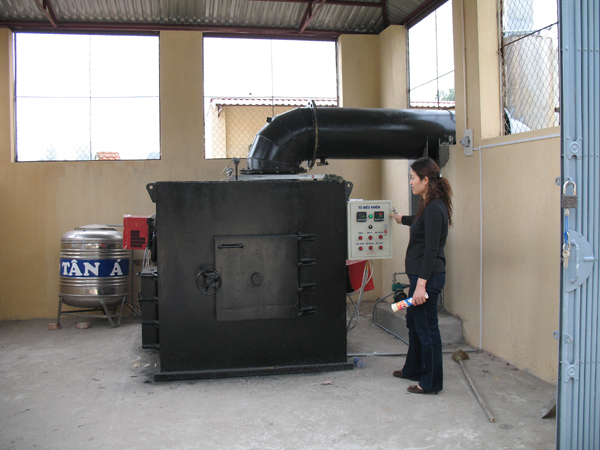 Lò đốt rác thải y tế
