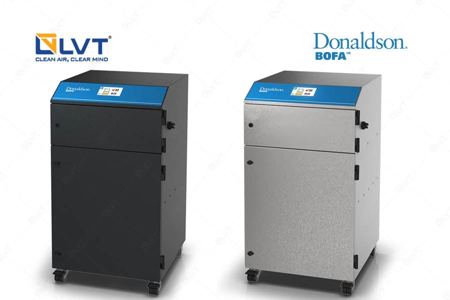 Máy hút và xử lý khói khắc laser cỡ trung cao cấp