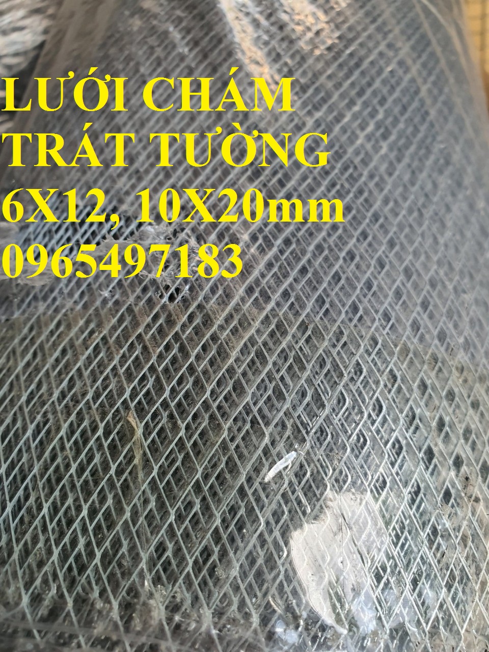 Lưới trám 6x12, 10x20 trát tường chống nứt- Hàng sẵn kho Hà Nội 