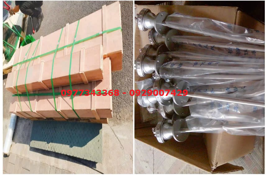 Can nhiệt loại K: 0-1300 độ C; phí 16; L=1000mm; Dày 4mm