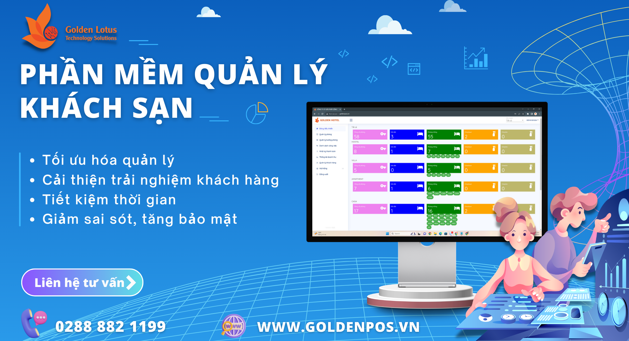 Công ty cổ phần giải pháp công nghệ Sen Vàng