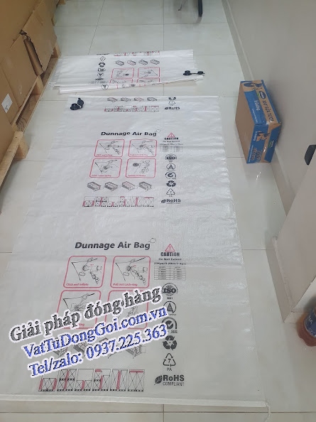 Túi khí chèn hàng PP woven 1000x1800mm