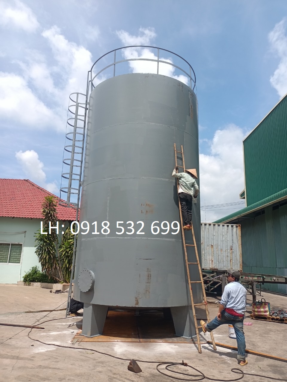 Téc chứa nước phòng cháy chữa cháy (PCCC)