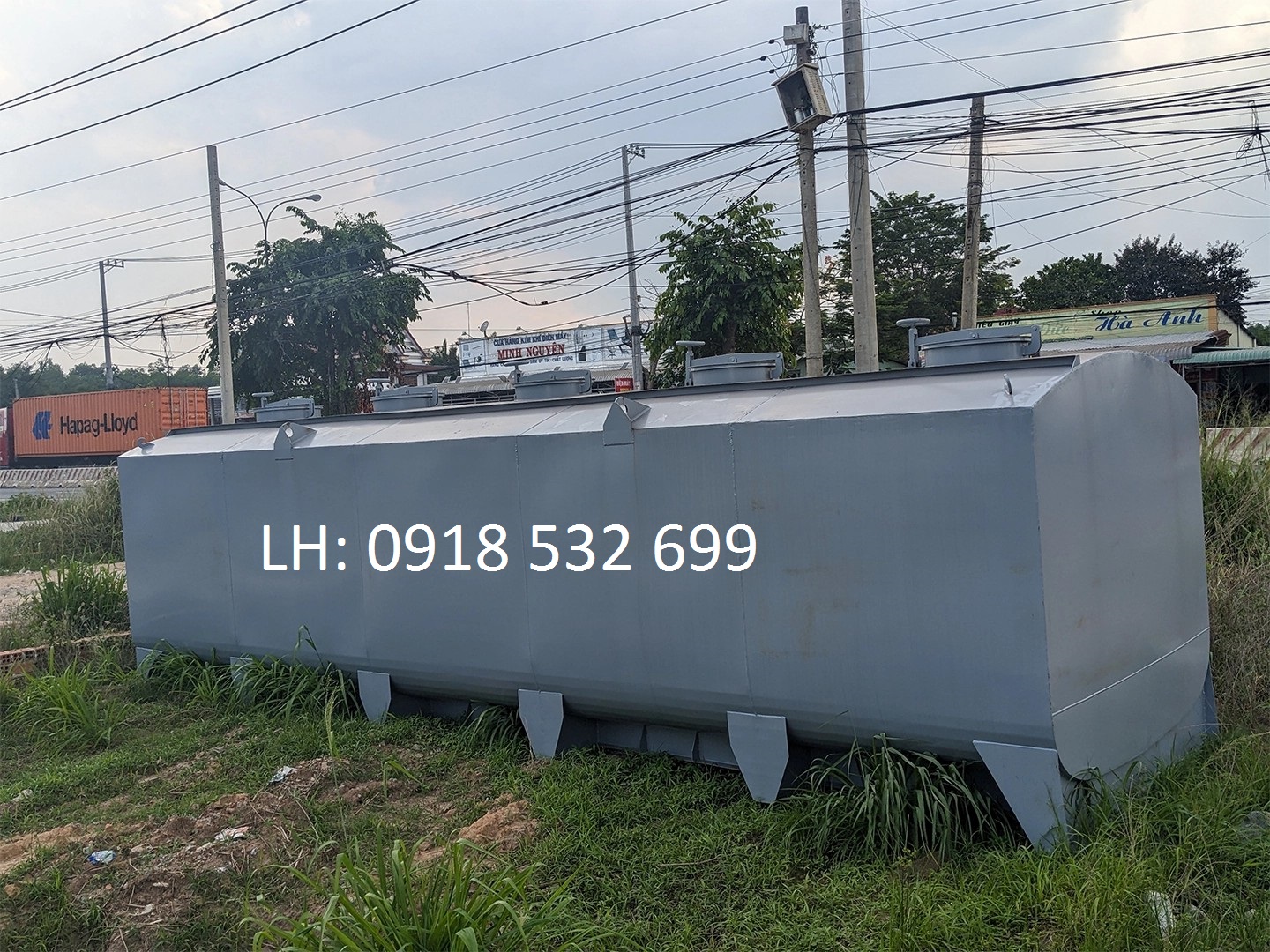Bồn đựng mủ cao su giá tốt nhất