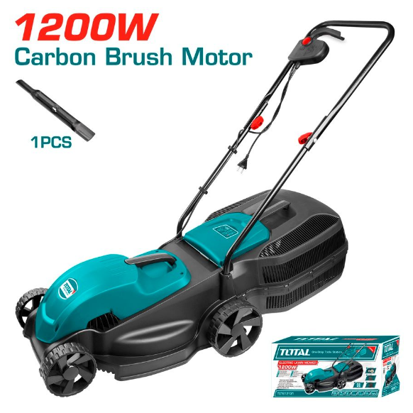 Máy cắt cỏ xe đẩy dùng điện 1200W Total TGT612131