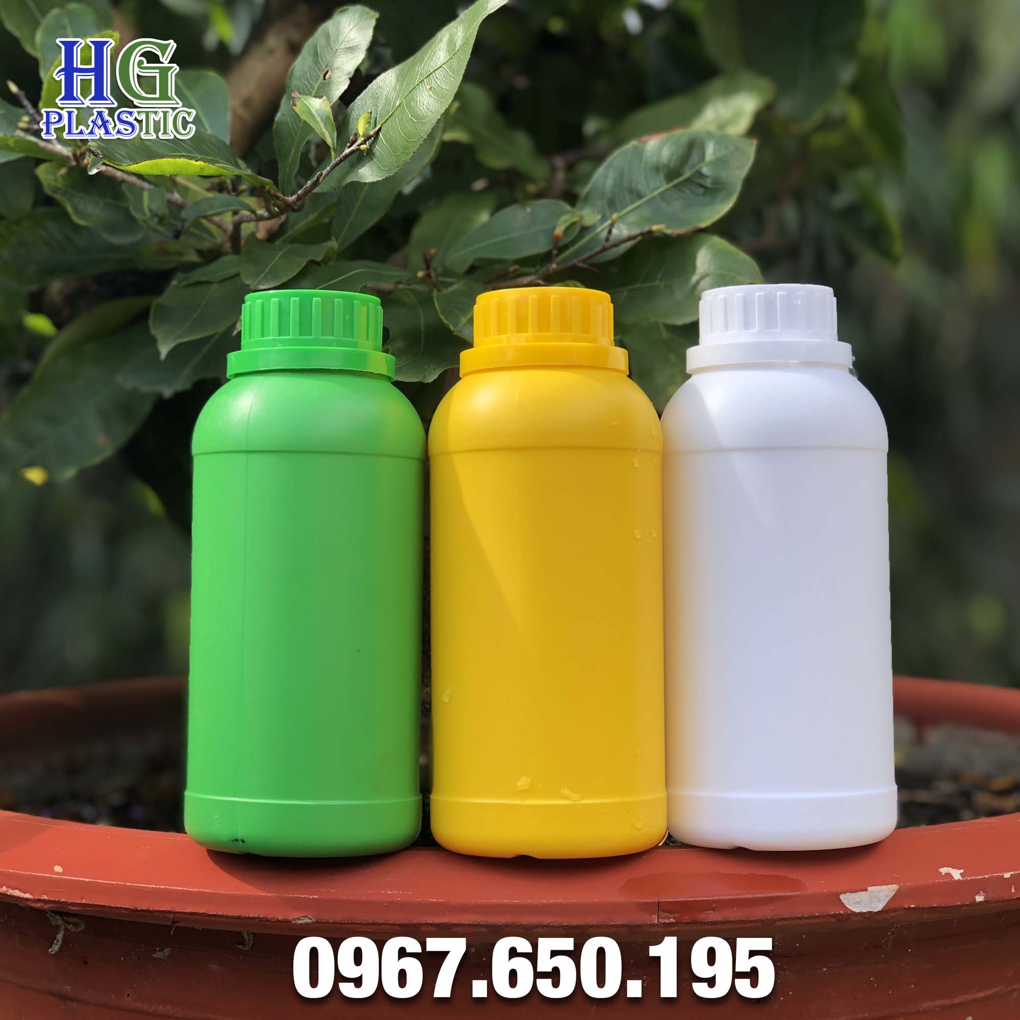 Chai nhựa HDPE