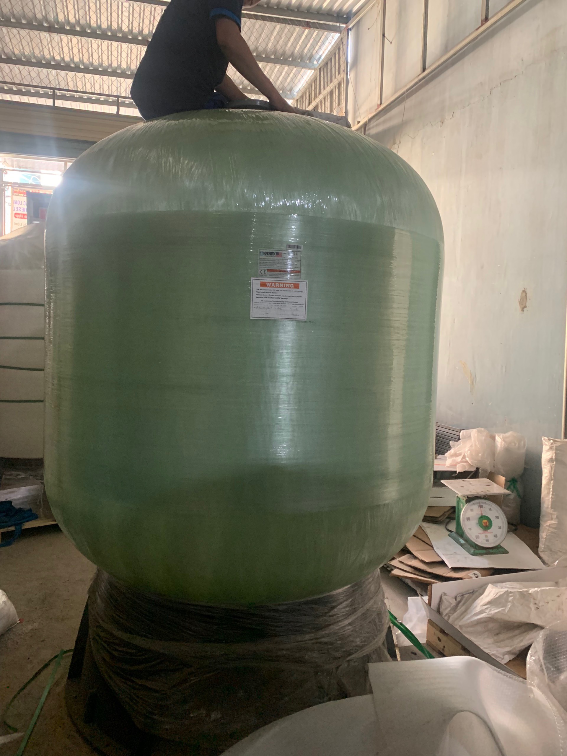 Bình lọc áp lực Composite 6383H TPGENTEK