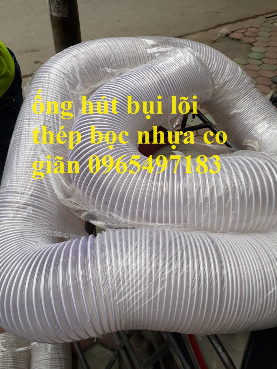 Ống hút bụi lõi thép