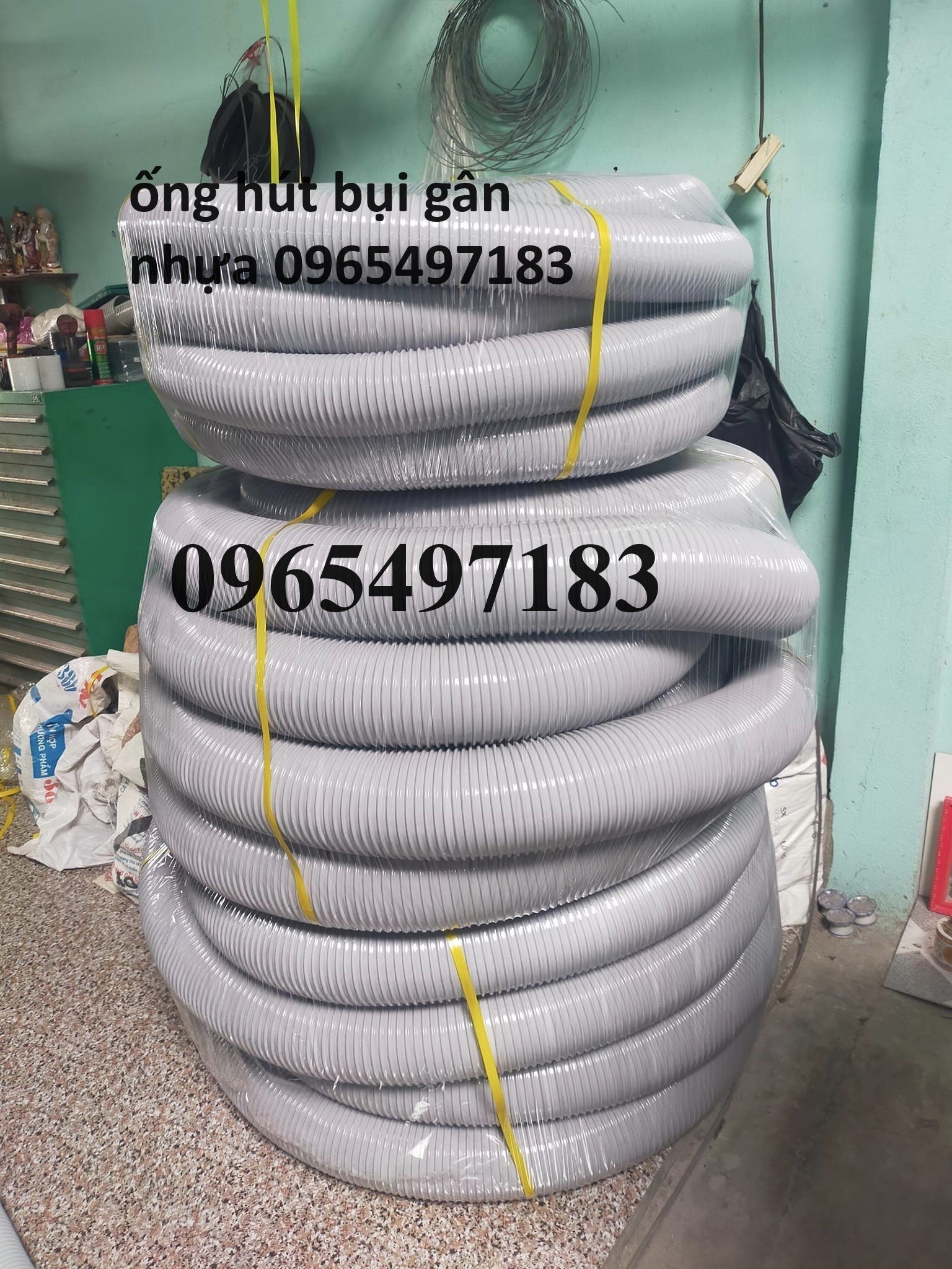 Ống hút bụi gân nhựa, ống hút bụi gỗ, hút bụi công nghiệp