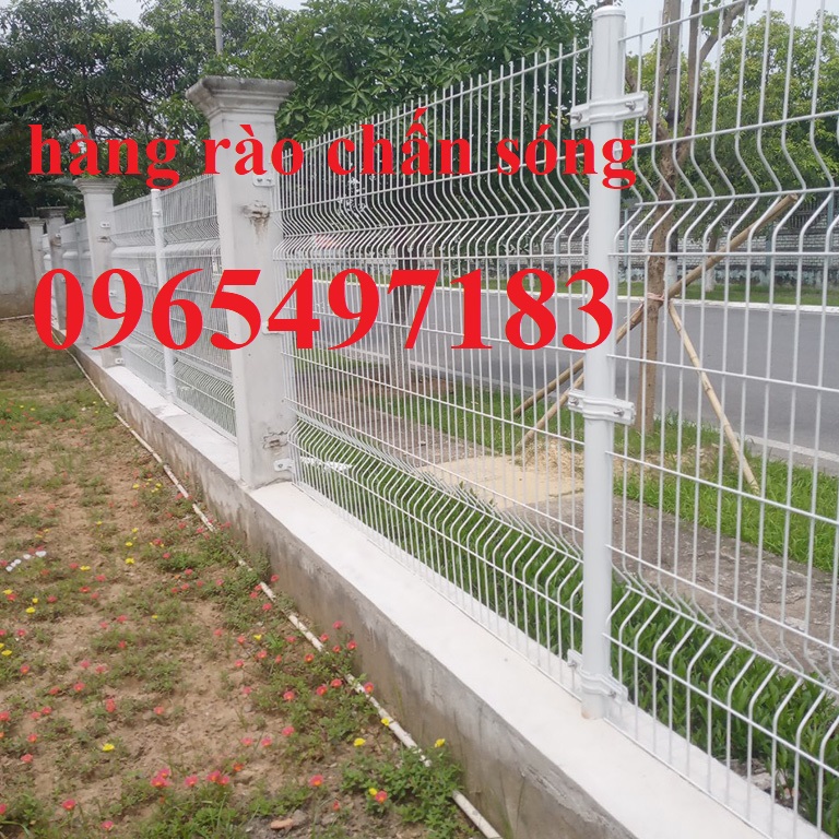 Hàng rào lưới thép chấn sóng, lưới thép hàng rào chấn sóng, hàng rào lưới thép mạ kẽm, hàng rào lưới thép sơn tĩnh điện