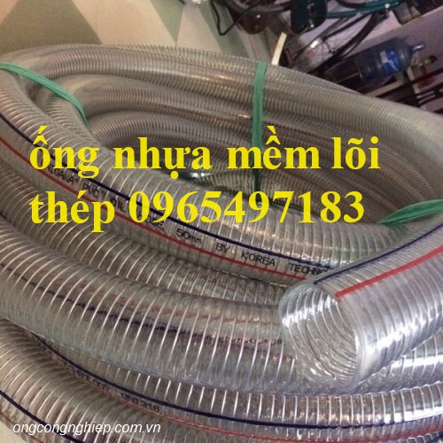 Ống nhựa mềm lõi thép phi 13 - phi 200