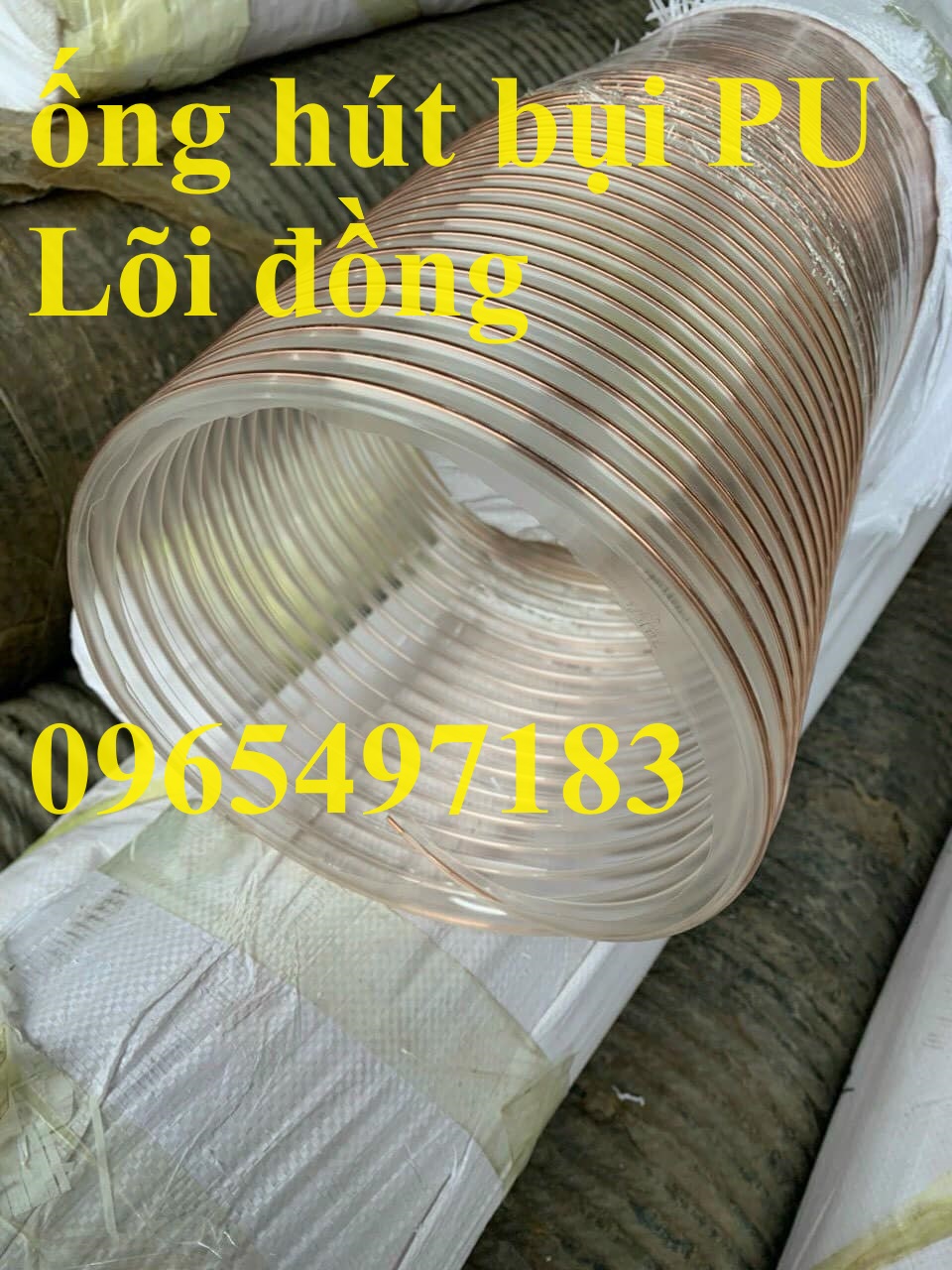 Ống hút bụi PU lõi đồng
