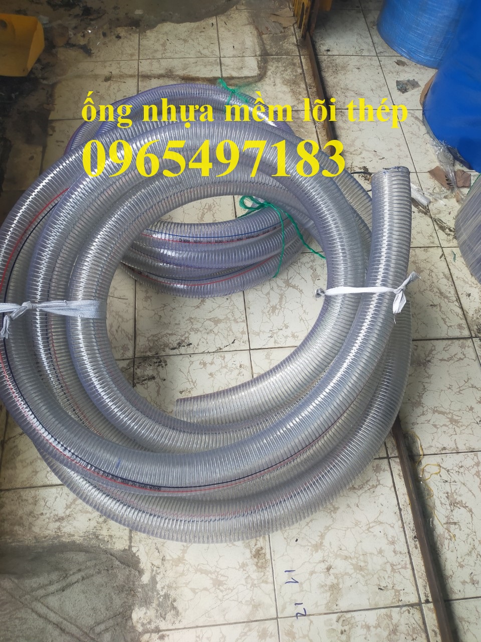 Ống nhựa mềm lõi thép phi 13 - phi 200