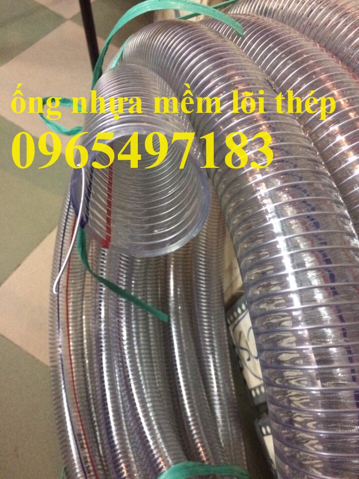 Ống nhựa mềm lõi thép phi 13 - phi 200
