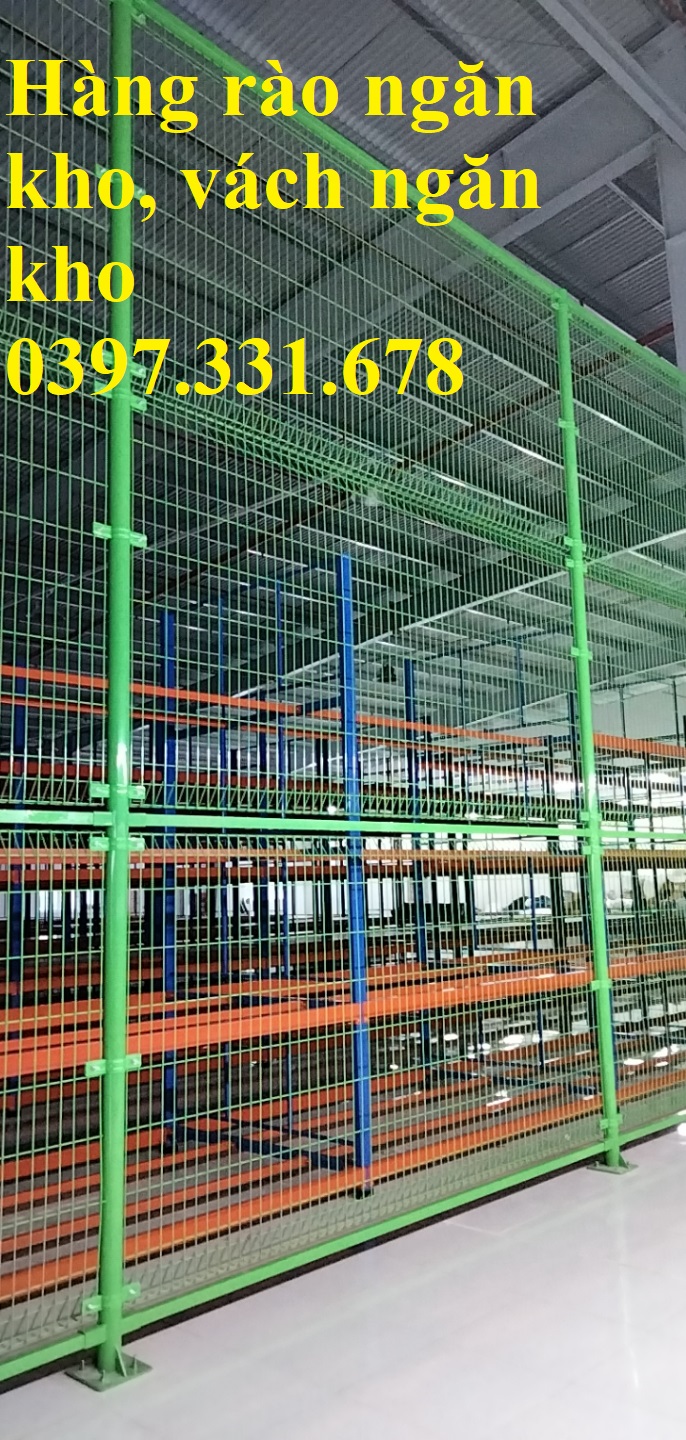Vách ngăn lưới thép hàn, vách ngăn lưới thép hàn phi 5 ô 50x200mm sản xuất theo yêu cầu