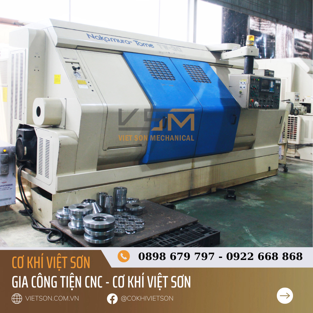 Gia công tiện CNC