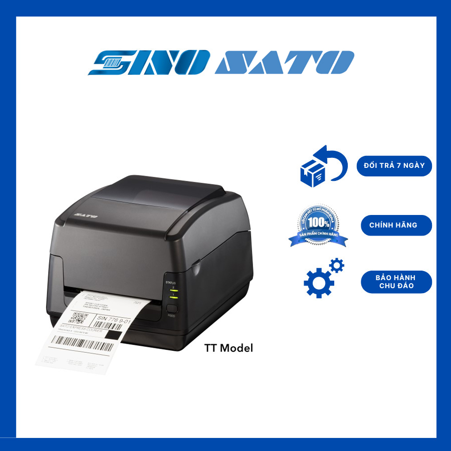 Máy in mã vạch để bàn SATO WS4
