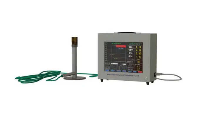 Máy phân tích đương lượng Cacbon Silic CE - JB-TS6