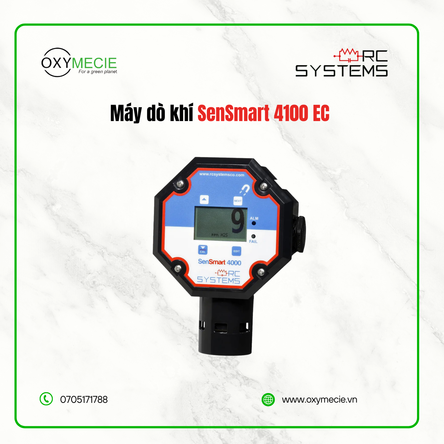 Máy dò khí SenSmart 4100 EC