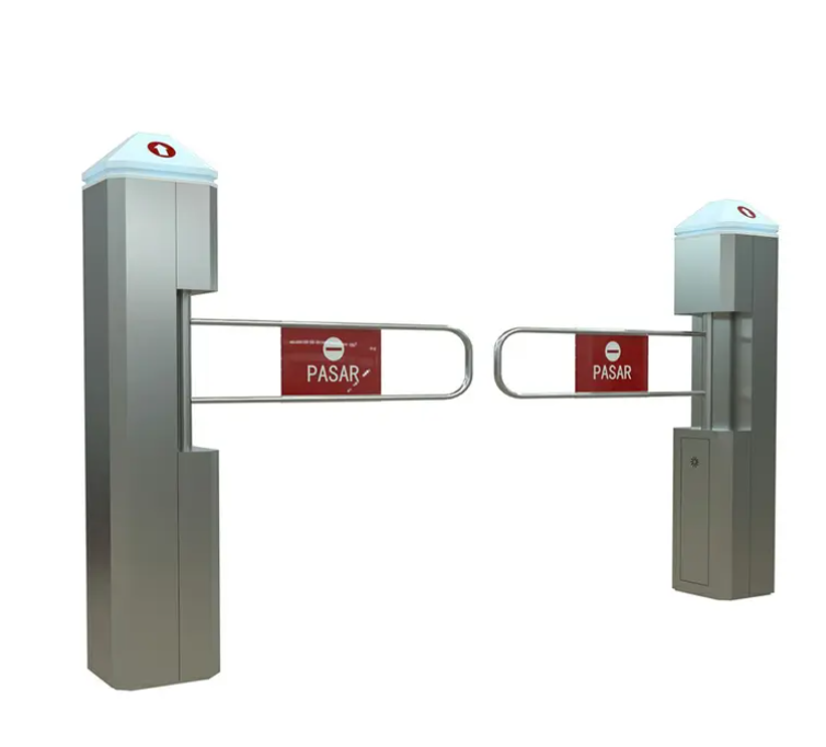 Cổng kiểm soát lối đi tự động dạng cánh xoay model HBE-AC-100