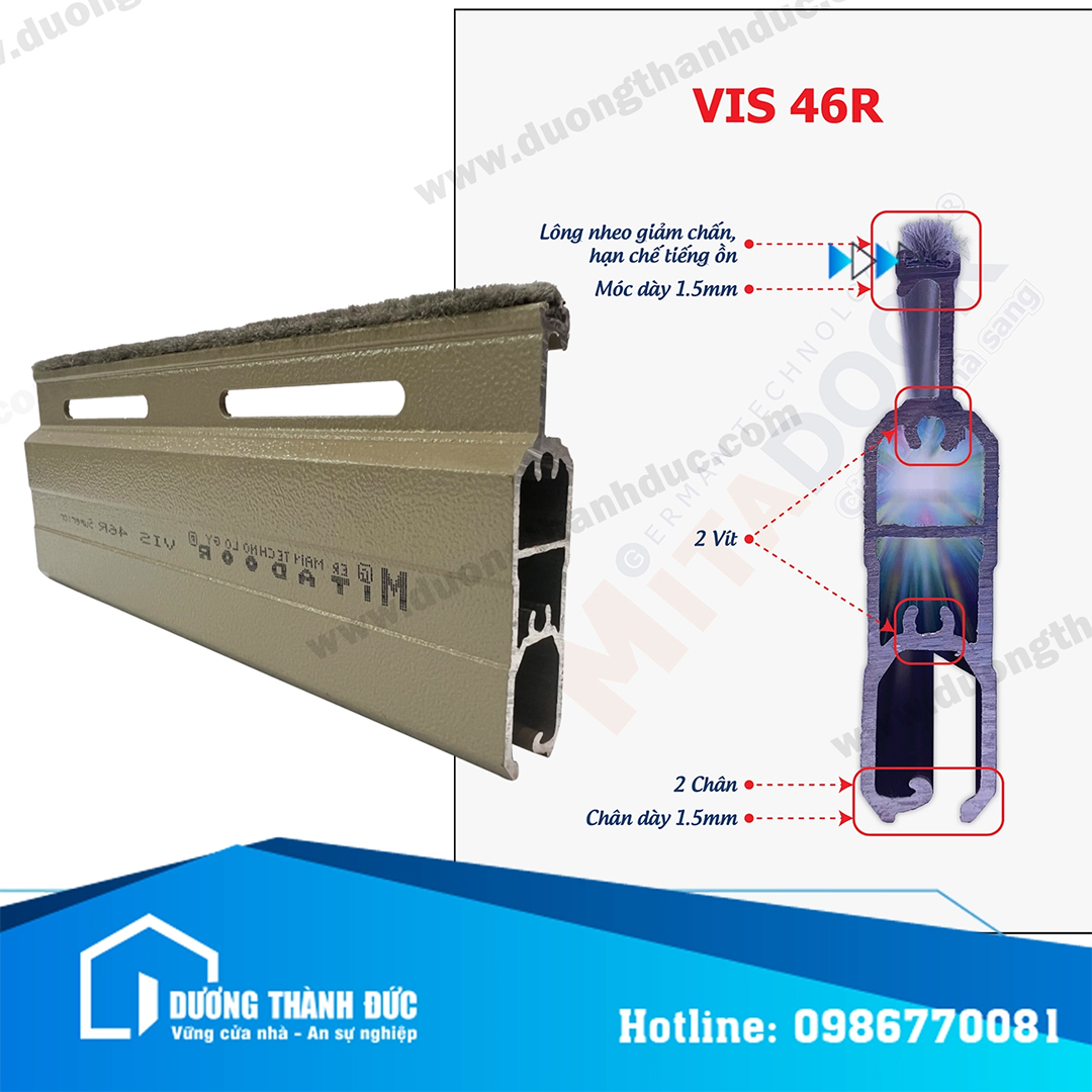 Cửa cuốn Mitadoor Biên Hòa Đồng Nai
