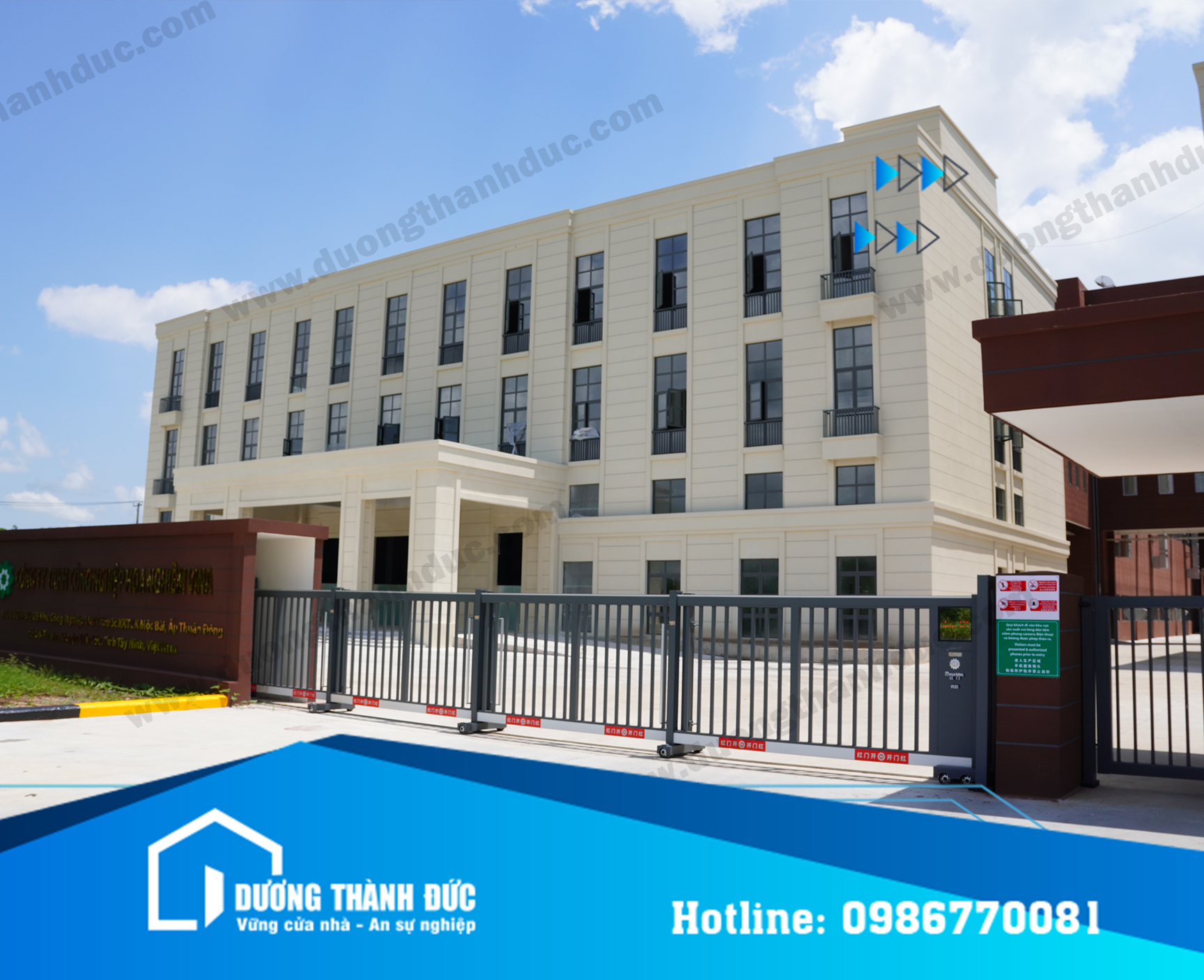 Nhôm Kính Nhà Xưởng Dự Án Hoa Nghiêm Vina Tây Ninh - Giải Pháp Cho Doanh Nghiệp