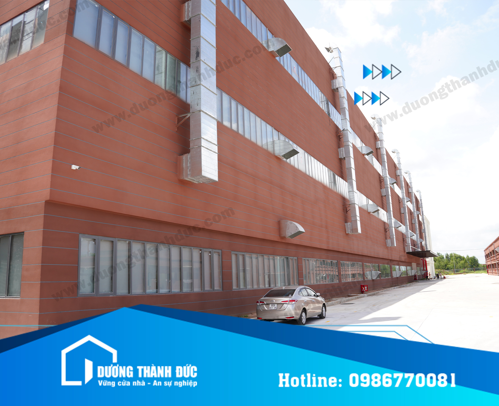 Nhôm Kính Nhà Xưởng Dự Án Hoa Nghiêm Vina Tây Ninh - Giải Pháp Cho Doanh Nghiệp