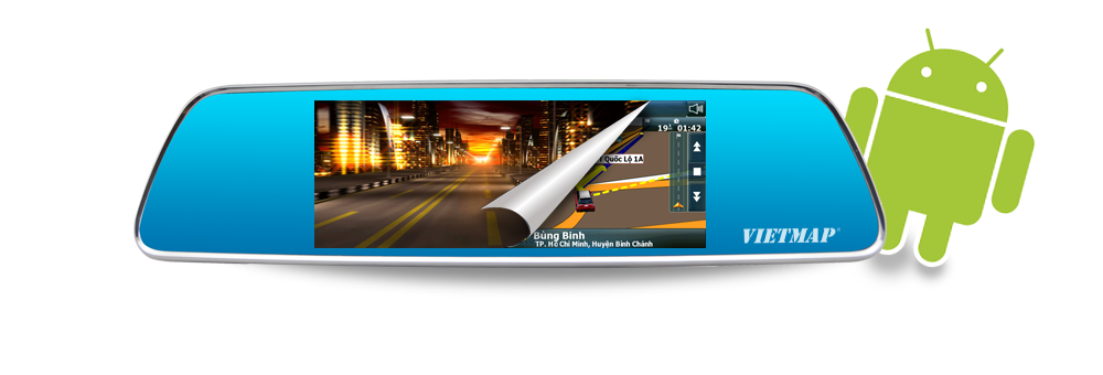 Camera hành trình Vietmap IDVR P1 kiêm dẫn đường