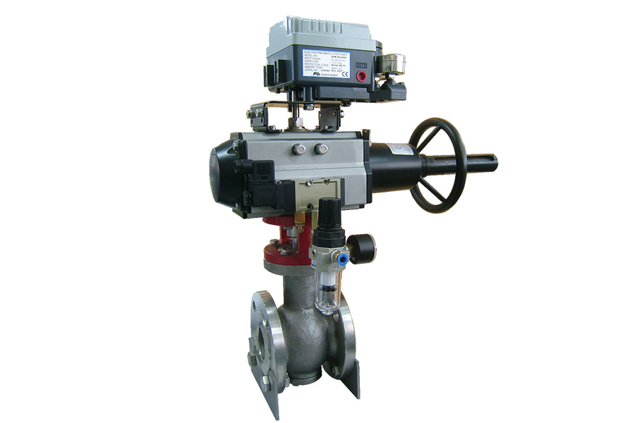 Van bi nửa lệch tâm (Eccentric Half Ball Valve)