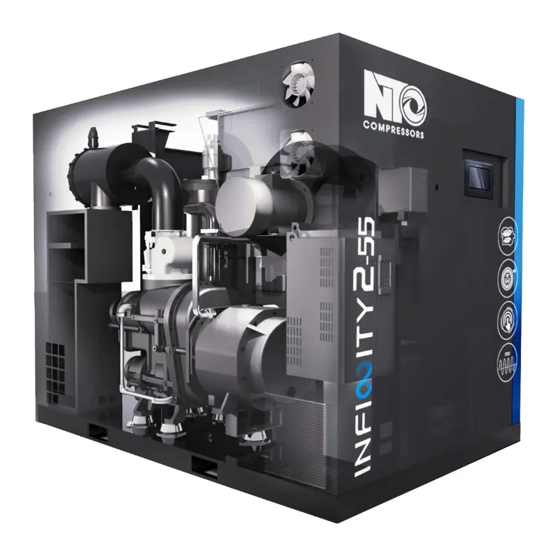 Máy nén khí trục vít biến tần NTC