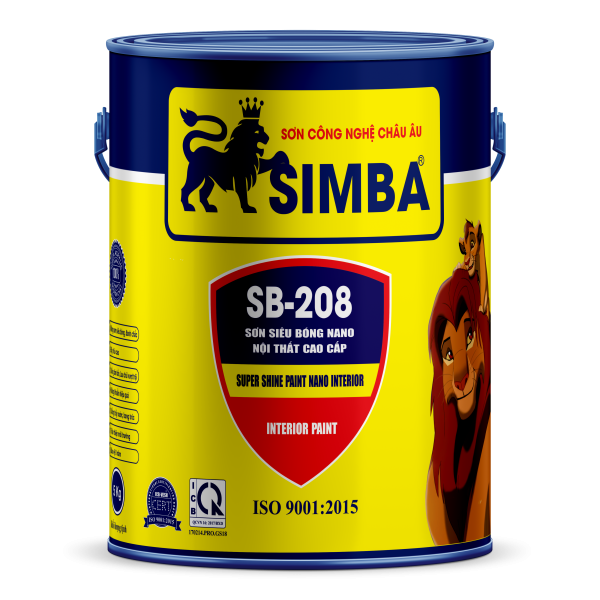 Sơn siêu bóng Nano nội thất cao cấp SB-208