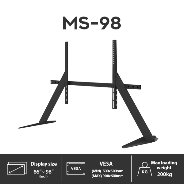 Giá đỡ màn hình cỡ lớn cao cấp MS-98 PIXED STAND