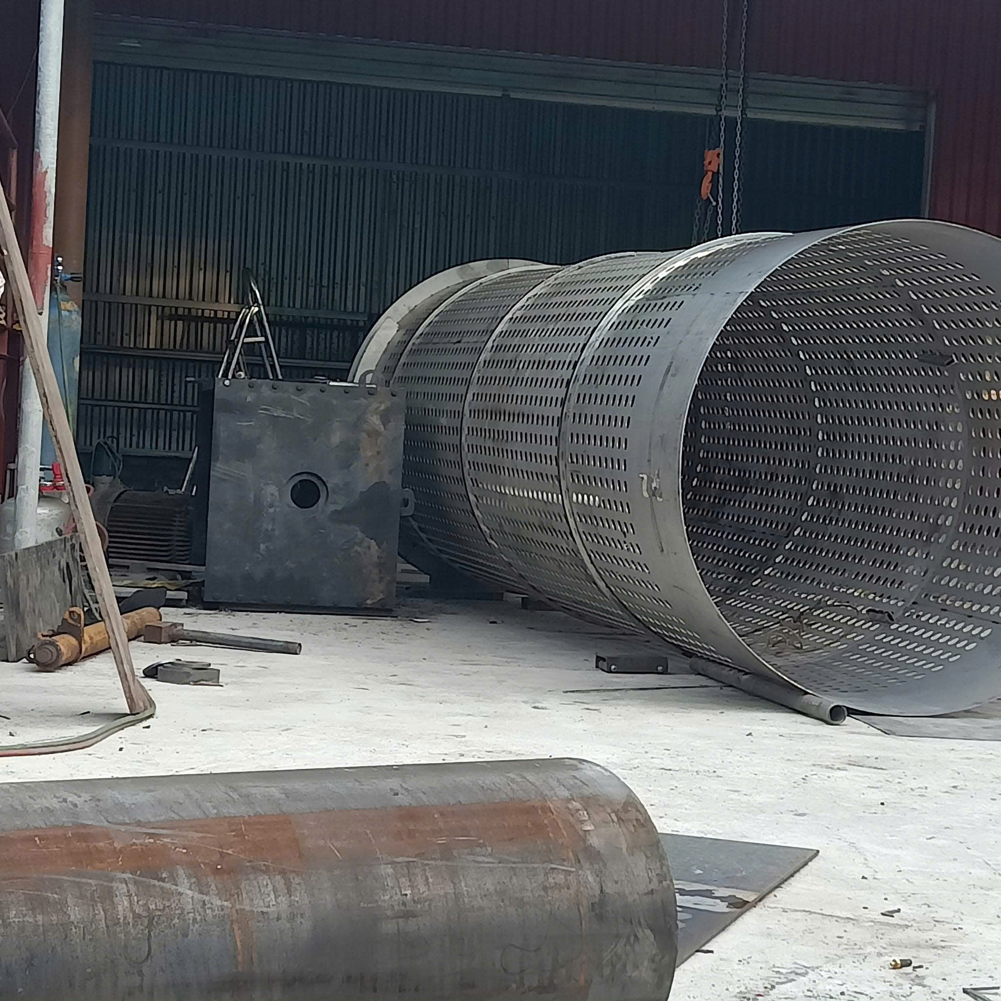 Dây chuyền phân loại chất thải rắn sinh hoạt công suất 10 - 100 tấn/ngày