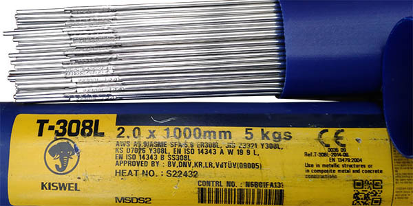 Que hàn tig Kiswel T-308L 1.6 mm