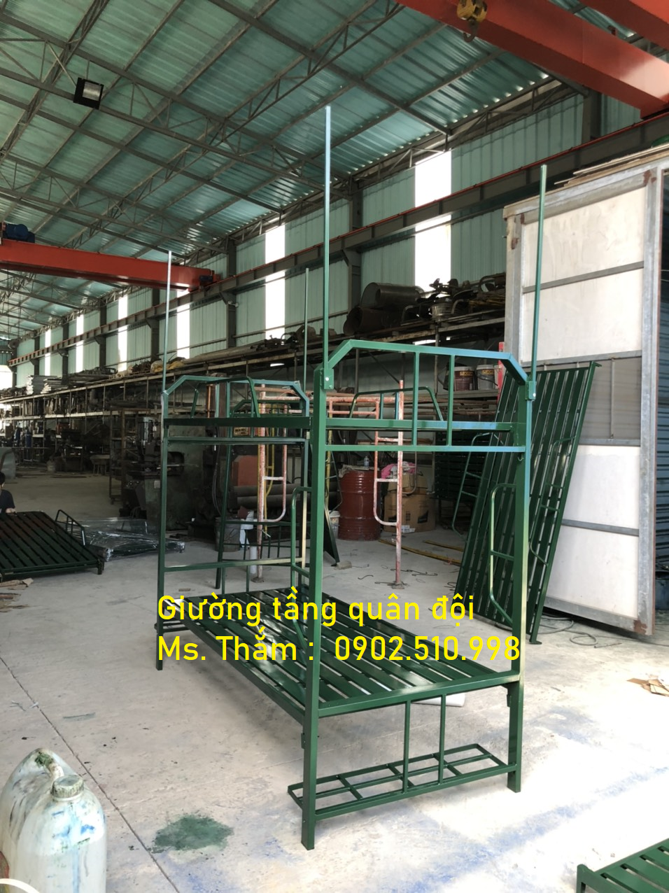 Giường quân đội, giường 2 tầng quân đội , giường tầng quân đội