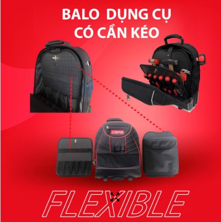 CSPS trân trọng thông báo: Cập nhật giá sản phẩm- Balo, túi dụng cụ CSPS