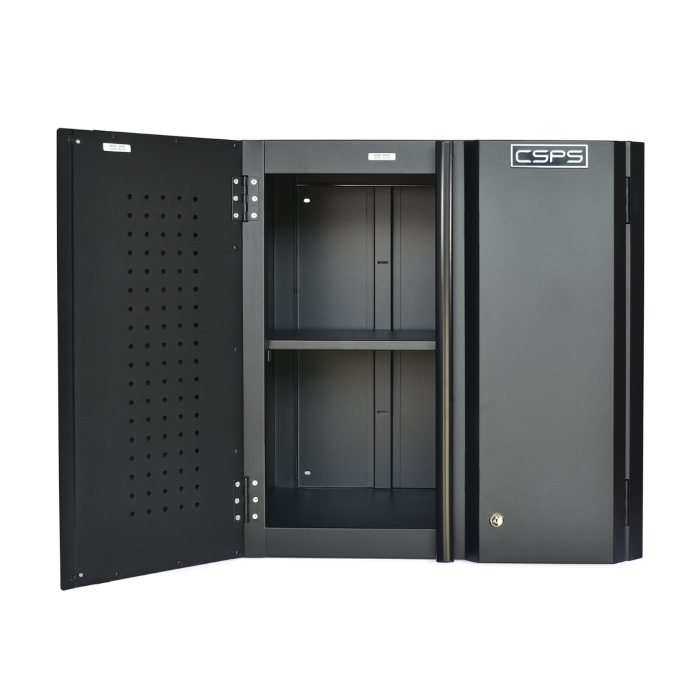 Tủ dụng cụ treo tường CSPS 61cm - 01 ngăn màu đen