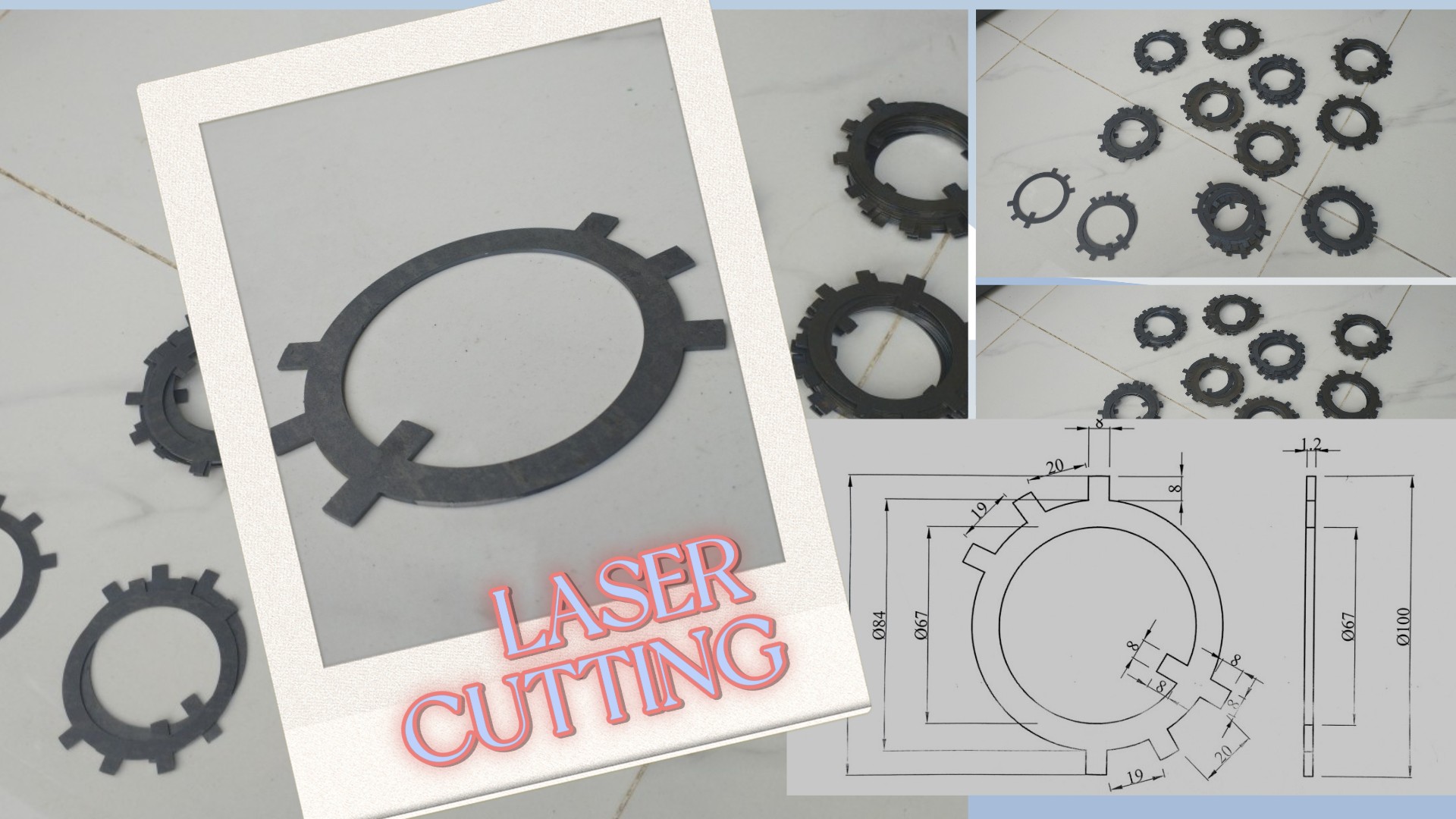 Cắt laser - theo yêu cầu