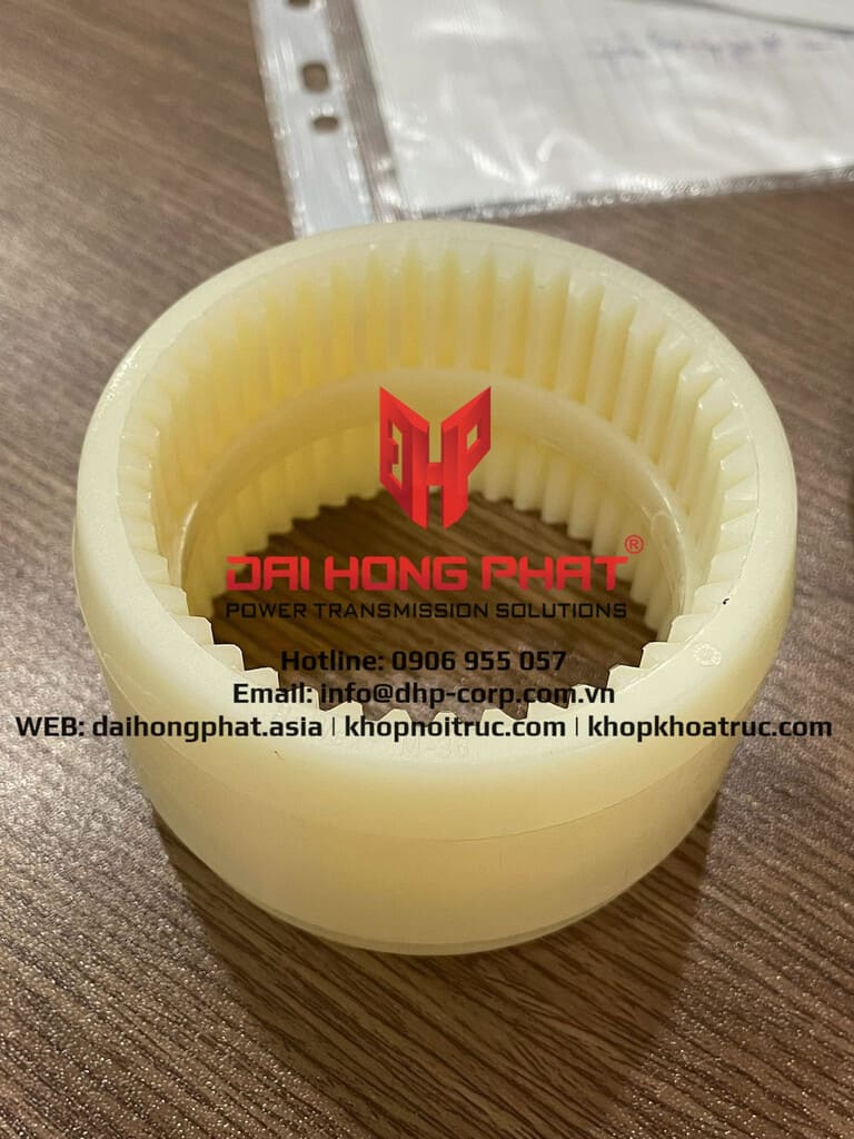 Khớp nối răng vỏ nhựa Bowex M KTR Germany trong sản xuất giấy