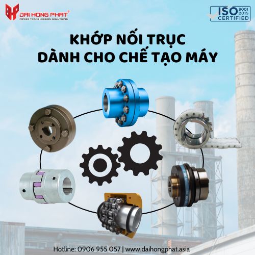 5+ Khớp nối trục dành cho chế tạo máy
