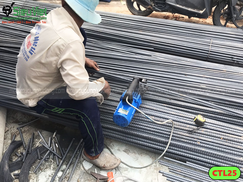 Máy cắt sắt CTL25 Hàn Quốc cũ (Điện 220V, 1 Pha)