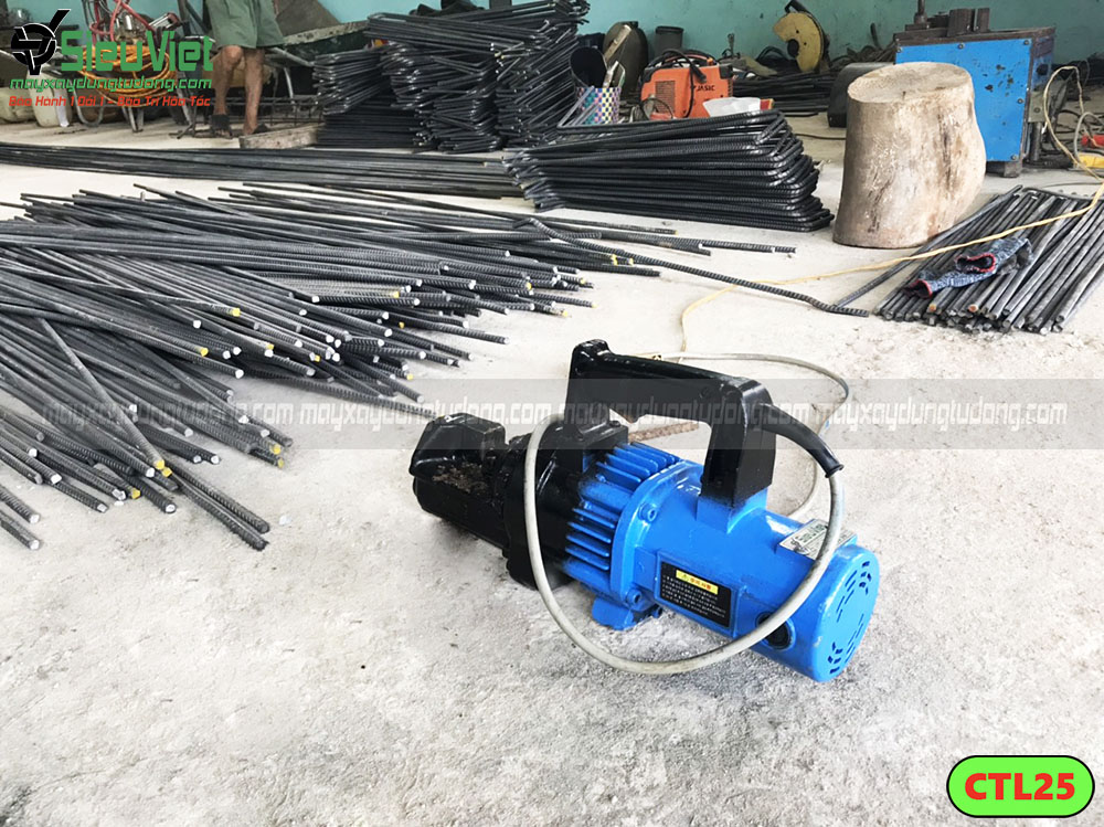 Máy cắt sắt CTL25 Hàn Quốc cũ (Điện 220V, 1 Pha)