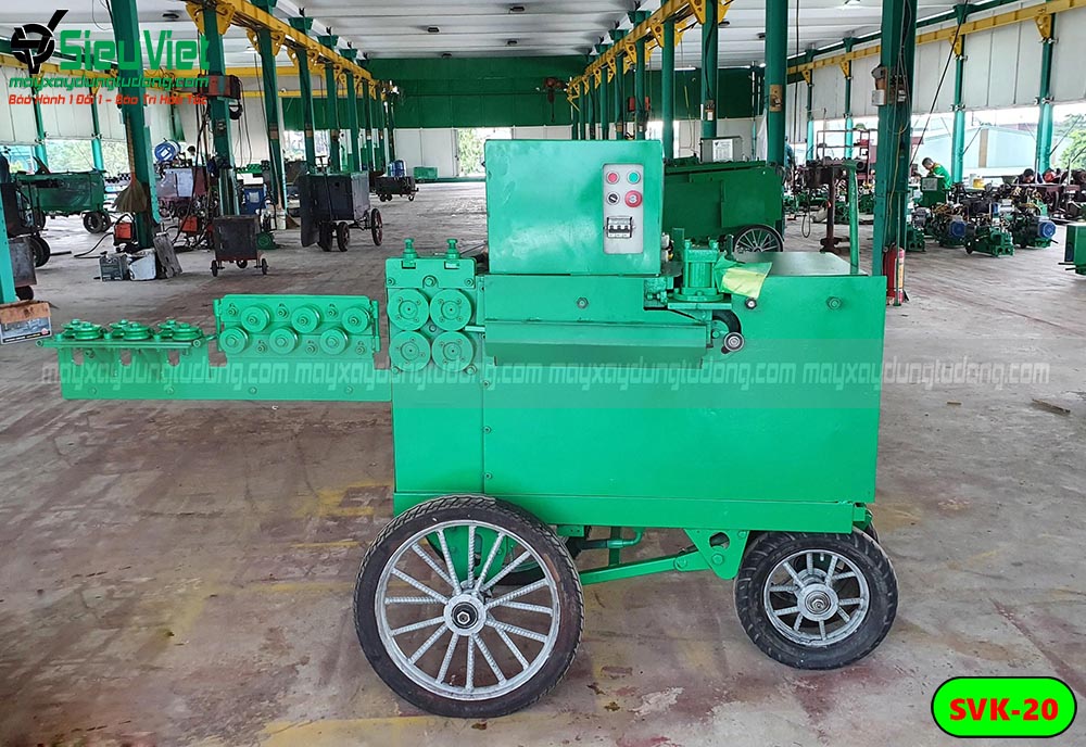 Máy bẻ đai sắt xây dựng SVK-20 (Điện 220V, 1 Pha)