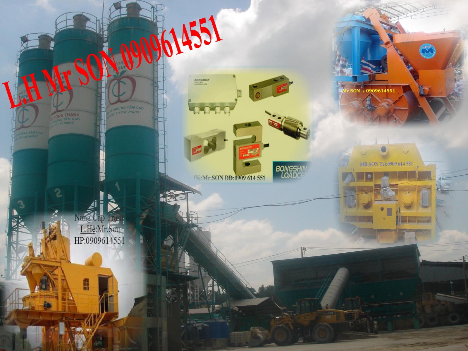 Trạm trộn bê tông CS-90-4MS4500